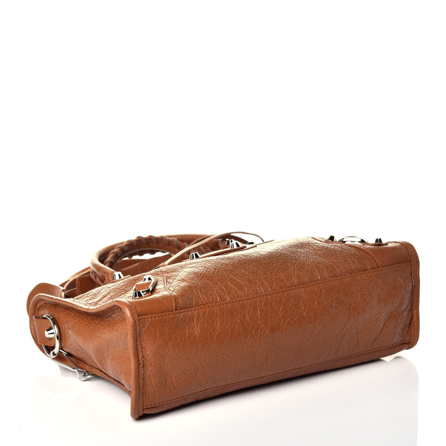 Balenciaga Agneau Classic Silver Hardware S City Camel 5 of 10