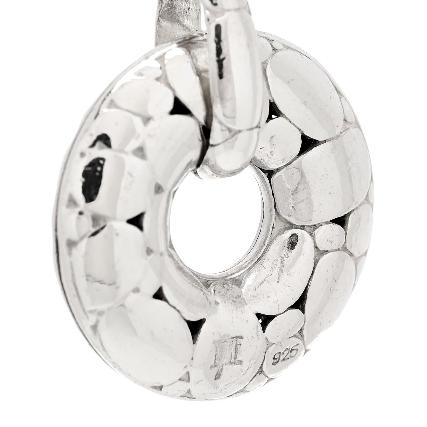 John Hardy Sterling Silver Kali Donut Charm Link Bracelet 3 of 5