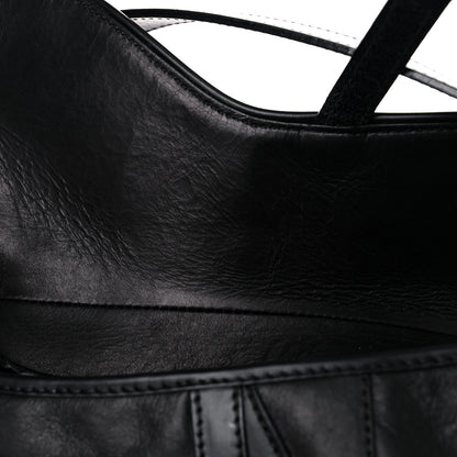 Christian Dior Calfskin Saddle Bag Black 11 of 24