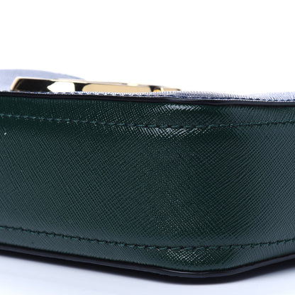 Marc Jacobs Saffiano Small Snapshot Camera Bag Blue Sea 10 of 12