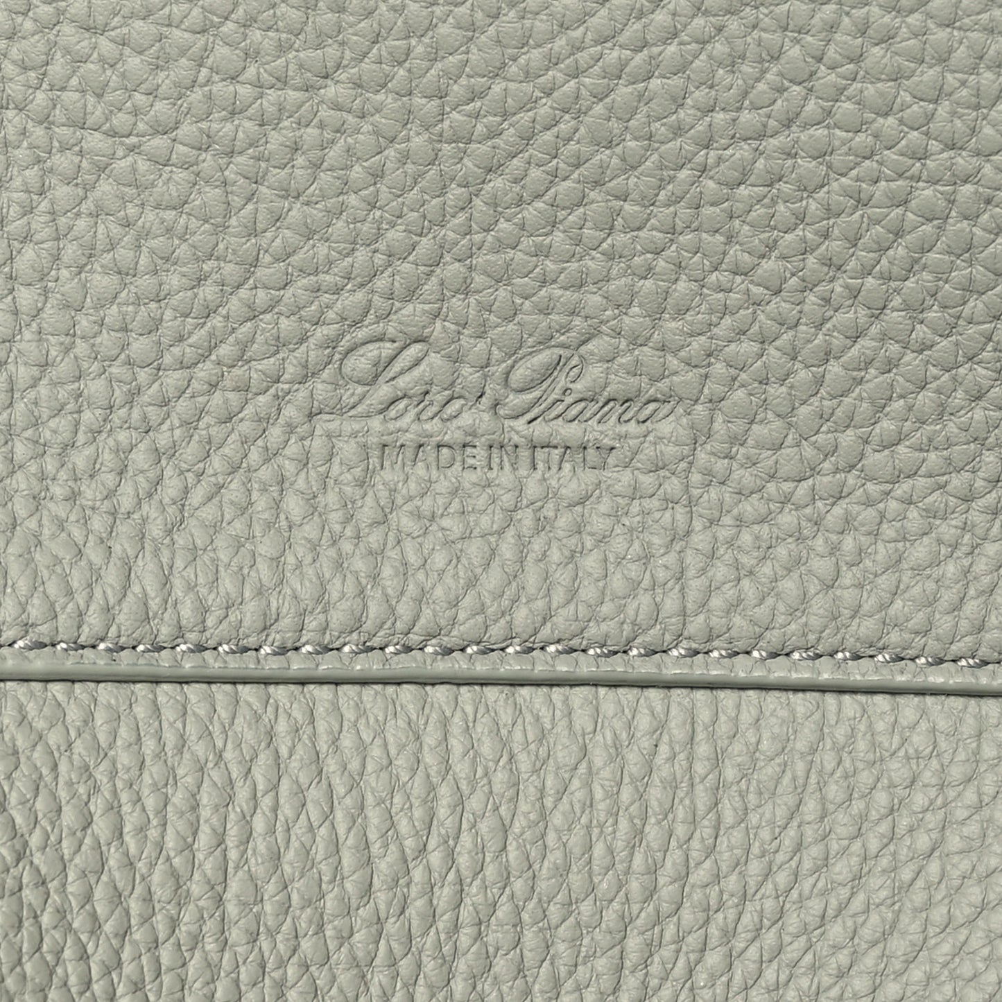 Grained Calfskin Medium Sesia Eucalyptus