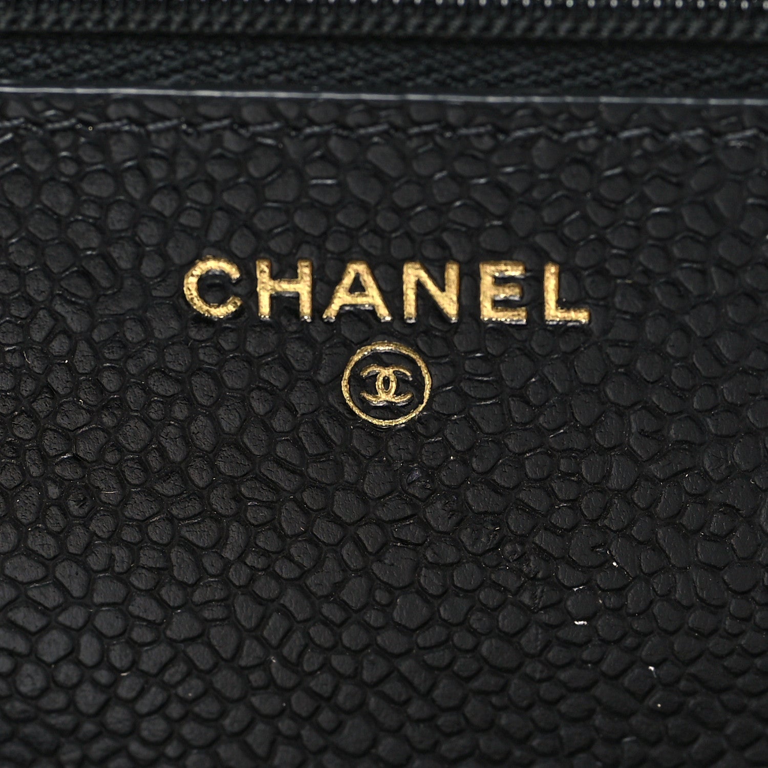 Chanel Caviar Quilted Wallet On Chain WOC Black 6 of 10