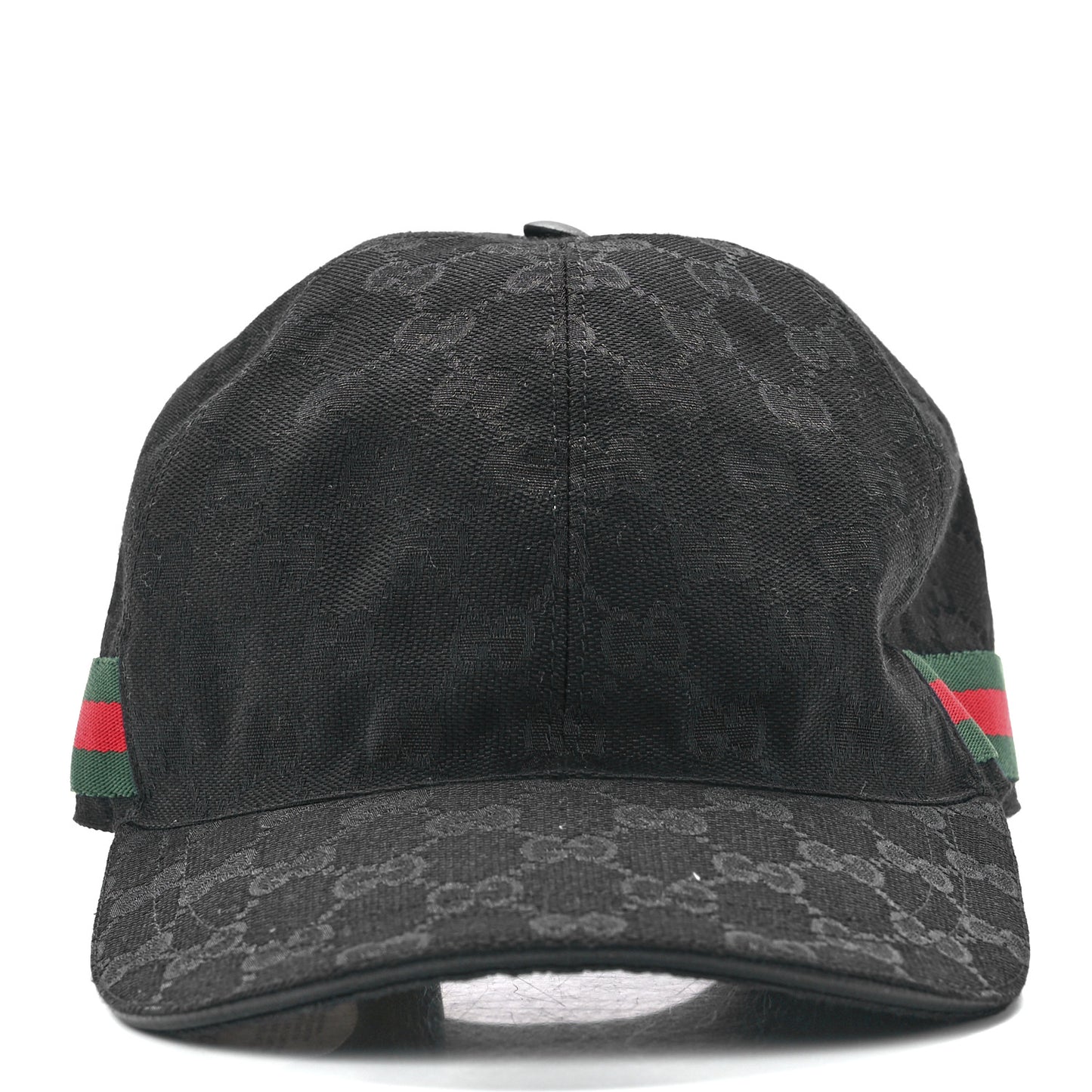 Monogram Web Baseball Hat XL Black