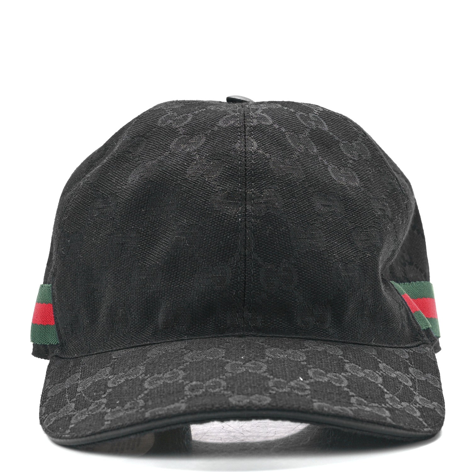Gucci Monogram Web Baseball Hat XL Black 2 of 9