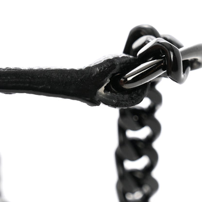 Saint Laurent Grain De Poudre Matelasse Monochrome Monogram Mini Lou Camera Bag Black 13 of 14