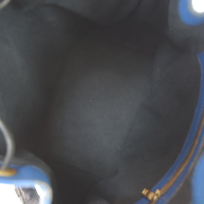 Louis Vuitton Epi Petit Noe Blue Black 7 of 7