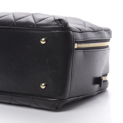 Chanel Lambskin Quilted Medium Trendy CC Bowling Bag Black 12 of 15