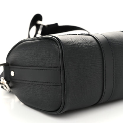 Louis Vuitton X NIGO Taurillon Monogram Denim Drip Keepall XS Black 8 of 10