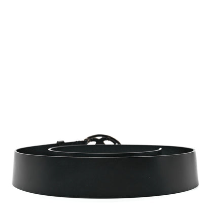 Chanel Calfskin Enamel CC Belt 95 38 Black 2 of 5