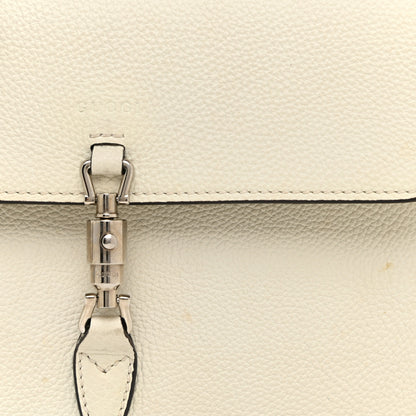 Gucci Grand Prix Calfskin Jackie Convertible Shoulder Bag White 7 of 18