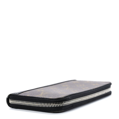 Louis Vuitton Monogram Macassar Vertical Zippy Wallet 9 of 12