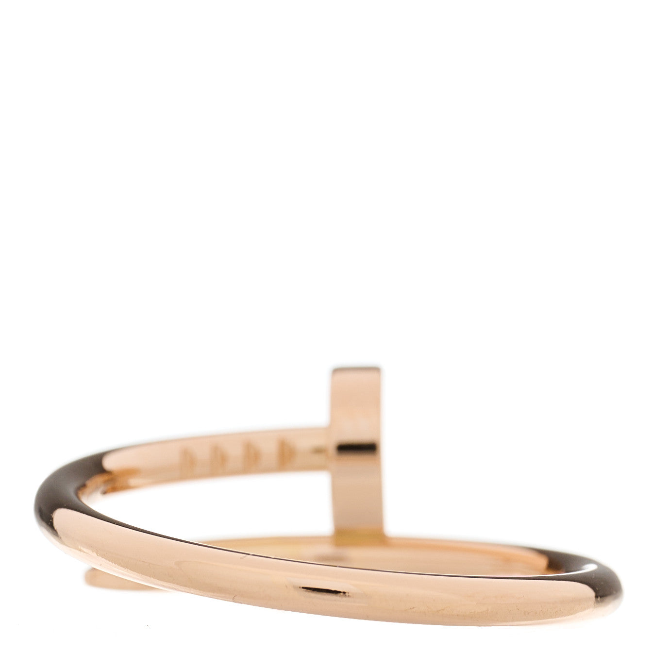 Cartier 18K Pink Gold Small Juste Un Clou Ring 51 5.75 3 of 4