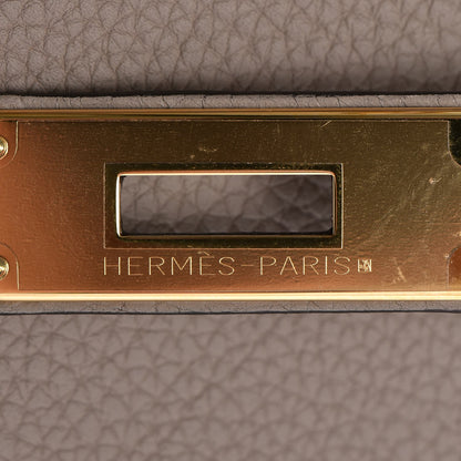 Hermes Togo Birkin 30 Gris Tourterelle 12 of 31