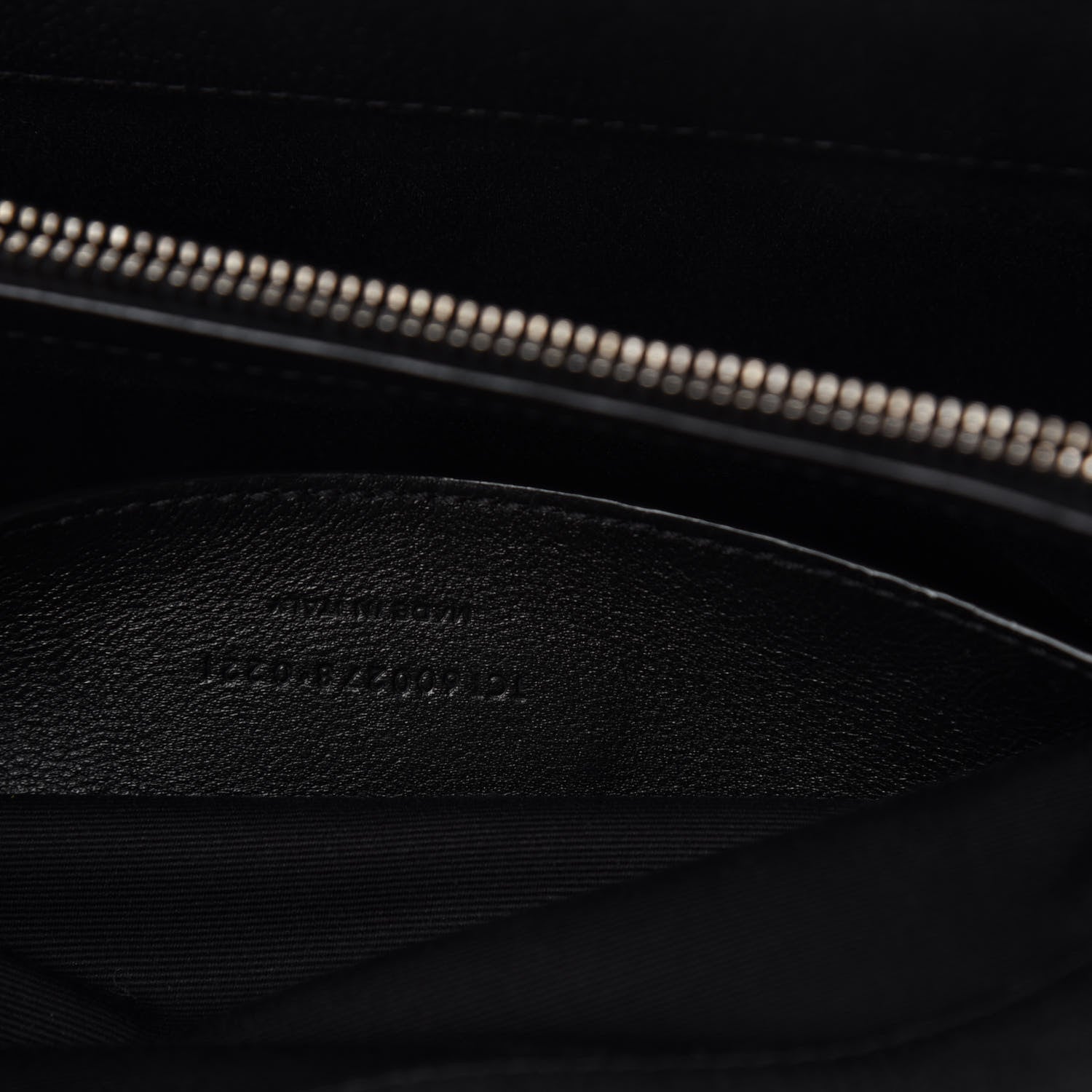 Saint Laurent Sheepskin Matelasse Chevron Monogram Large College Satchel Black 10 of 11