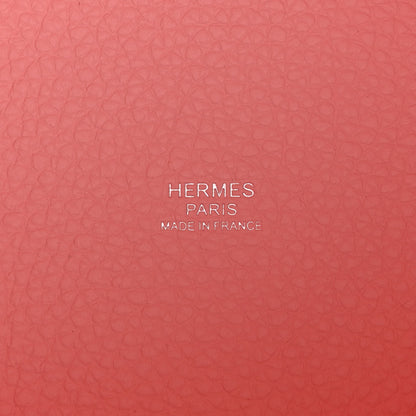 Hermes Taurillon Clemence Picotin Lock 18 PM Rose Sakura 6 of 12