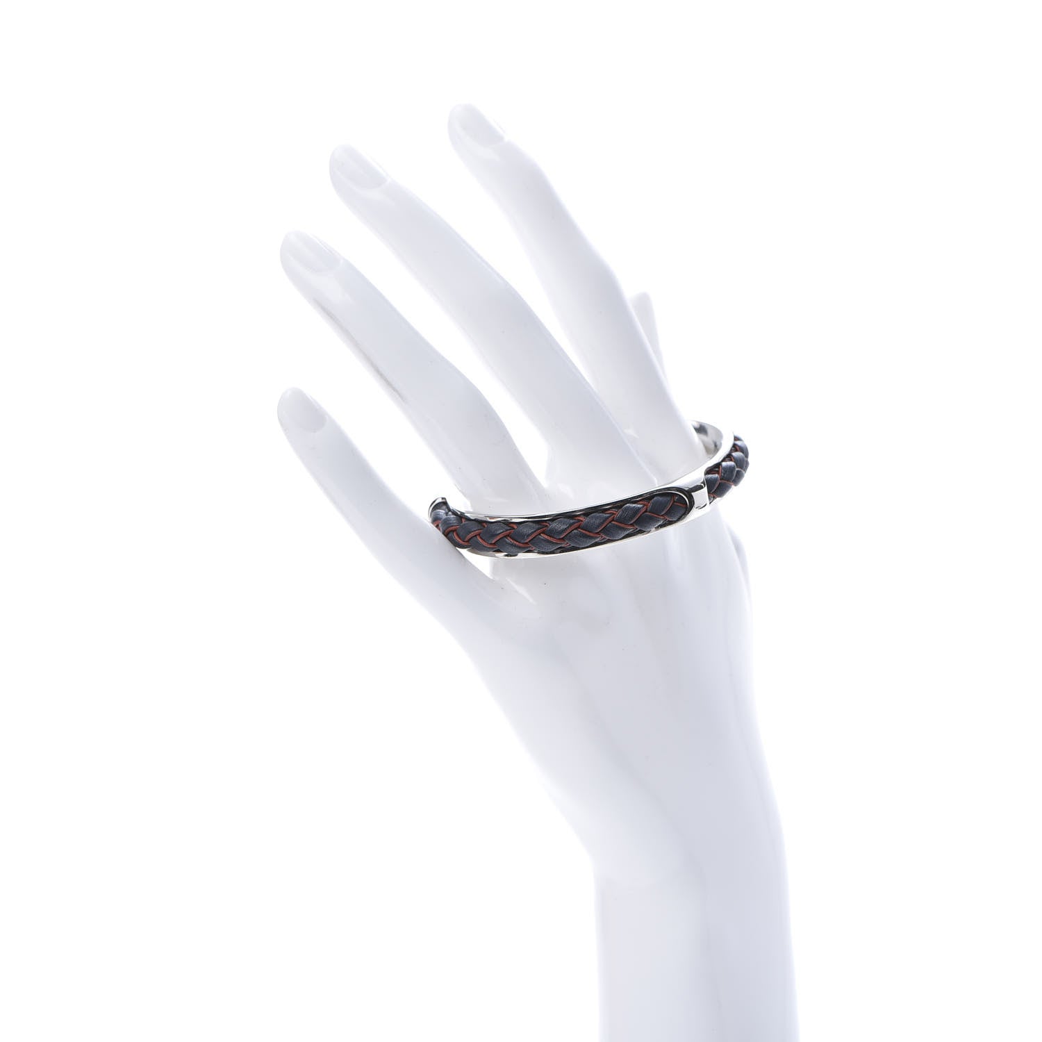 Hermes Tadelakt Braided Kyoto Cuff 673290 – FASHIONPHILE