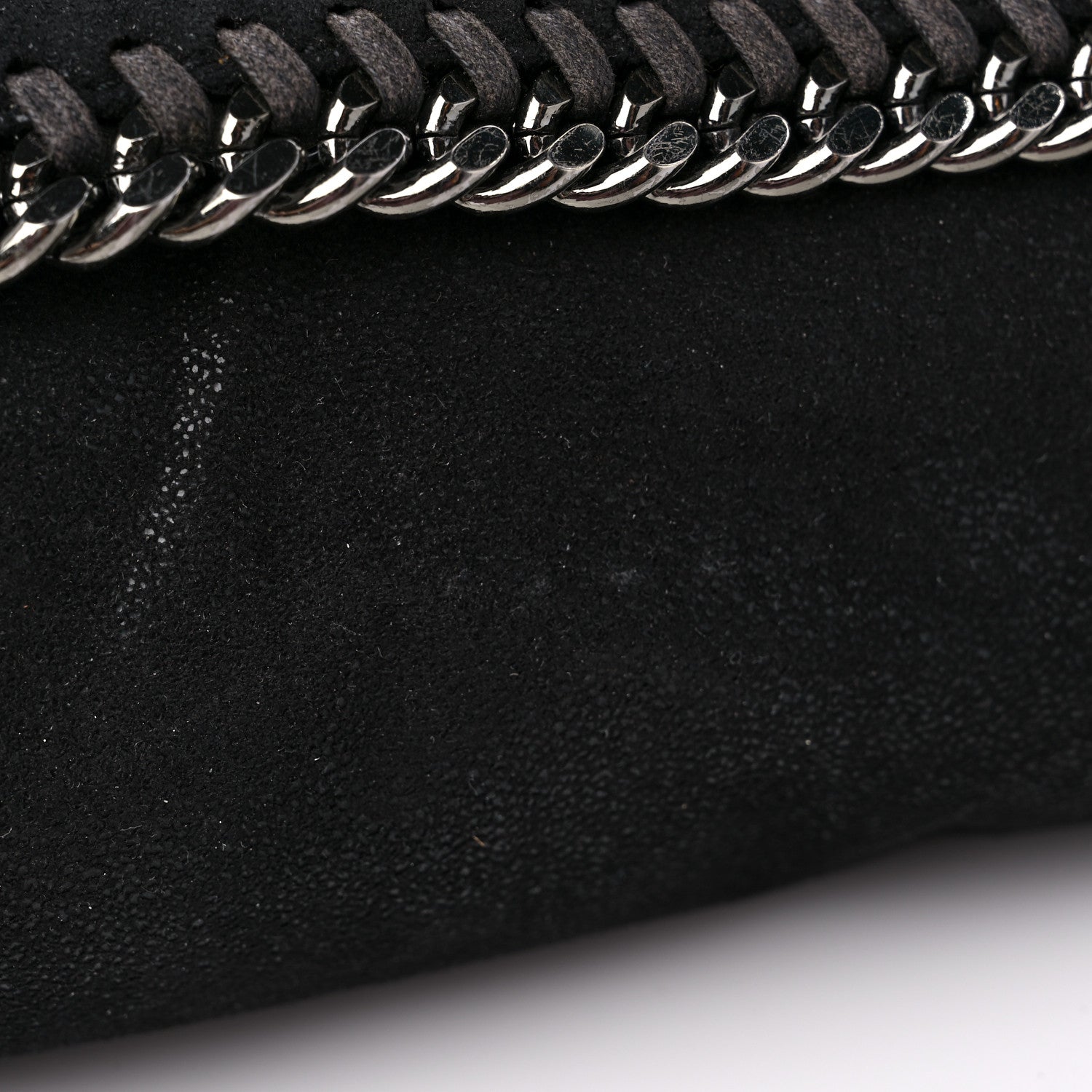 Stella McCartney Shaggy Deer Falabella Crossbody Clutch Black 12 of 13