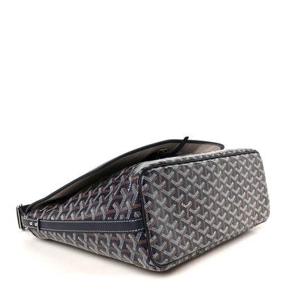 Goyard Goyardine Capetien Messenger Bag Navy 4 of 11