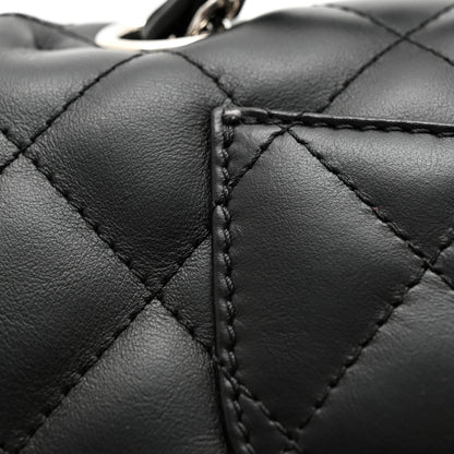 Chanel Calfskin Quilted CC Uniform Flap Belt Bag Black 12 of 12