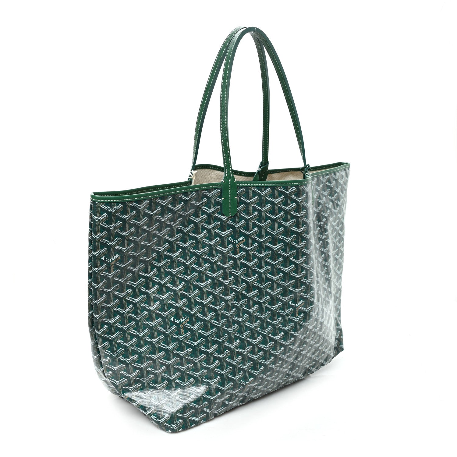 Goyard Goyardine Saint Louis GM Green 3 of 10