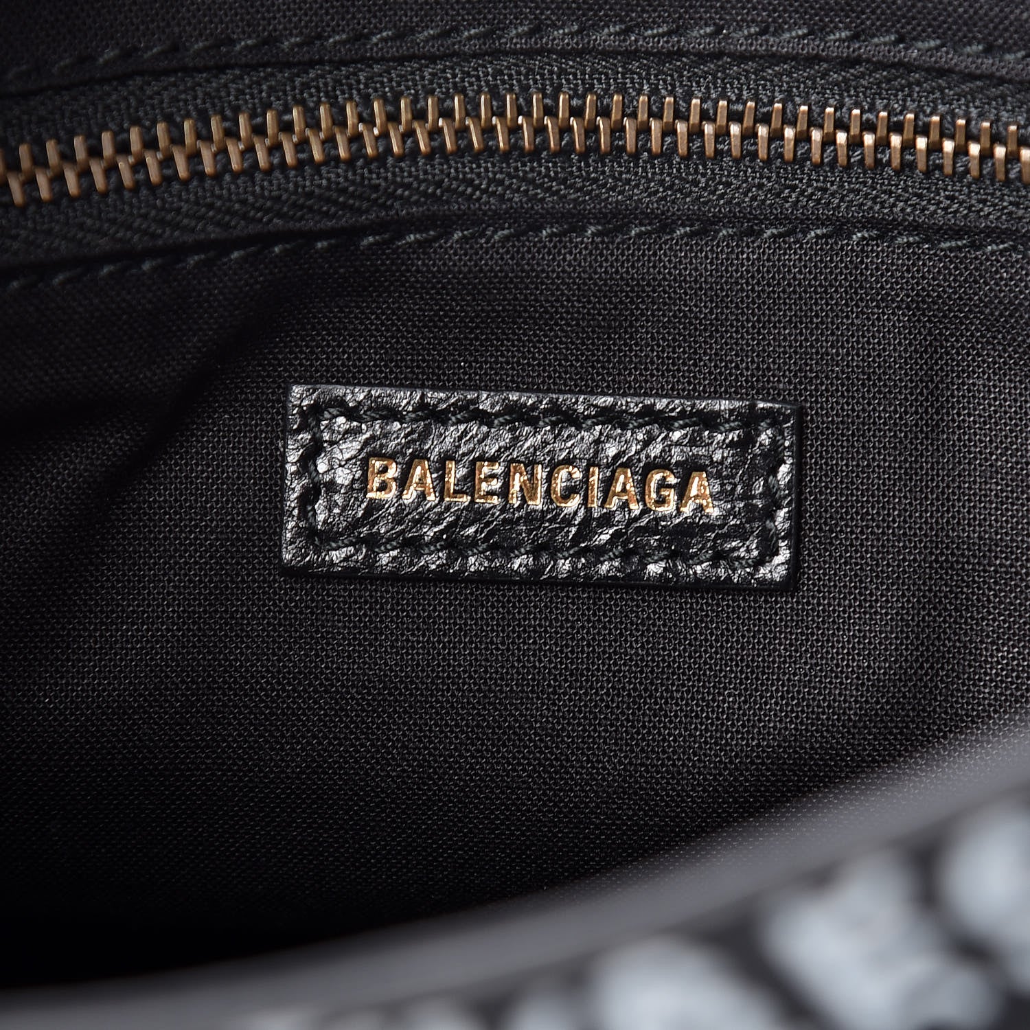 Balenciaga Agneau Classic Hardware Graffiti All Over S City Black 6 of 8