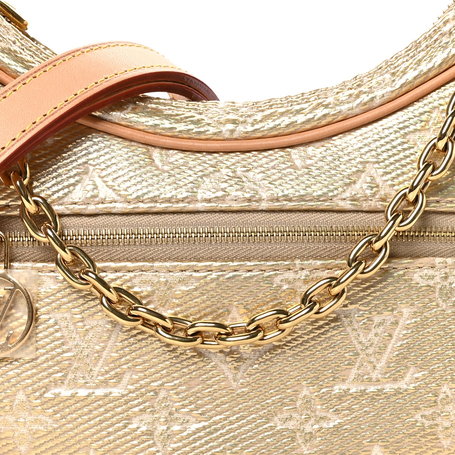 Louis Vuitton Monoglam Loop PM Beige 7 of 9