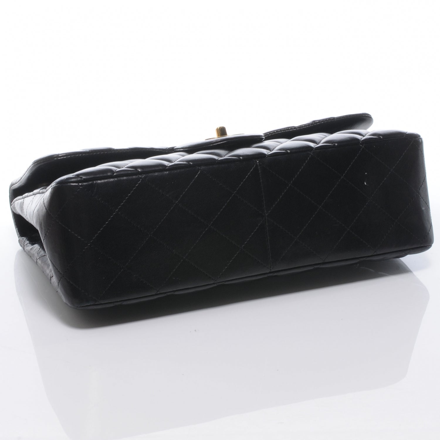 Chanel Lambskin Jumbo Single Flap Black 4 of 8