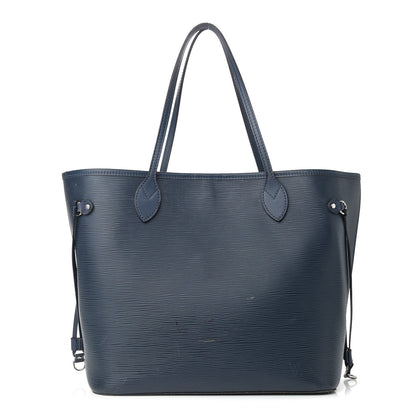 Louis Vuitton Epi Neverfull MM Indigo 1 of 19