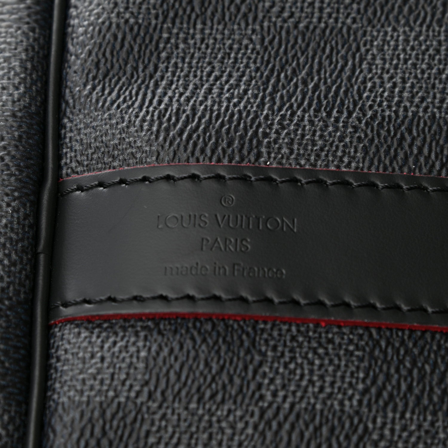 Louis Vuitton Damier Graphite Logo Keepall Bandouliere 50 Rogue 5 of 8
