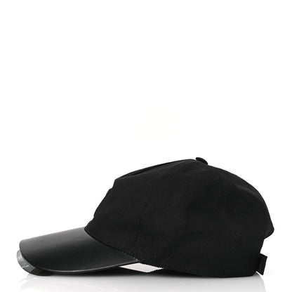 Fendi Cotton Suede Eyecap Shield Sunglasses With Baseball Cap 58 Black 5 of 9