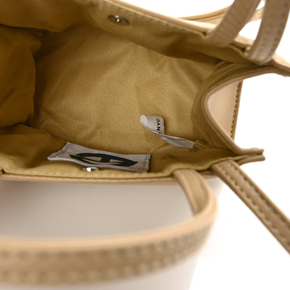 Telfar Vegan Leather Small Shopping Bag Cream 5 of 7