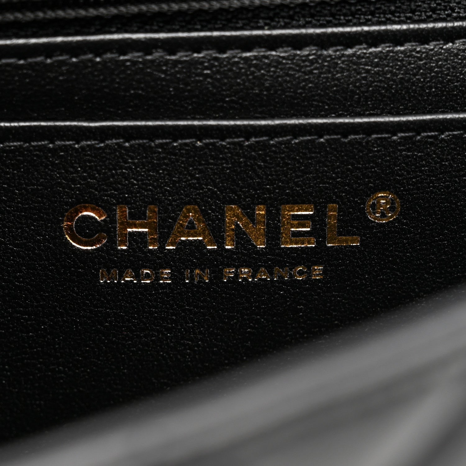 Chanel Lambskin Quilted Mini Rectangular Flap Black 9 of 11