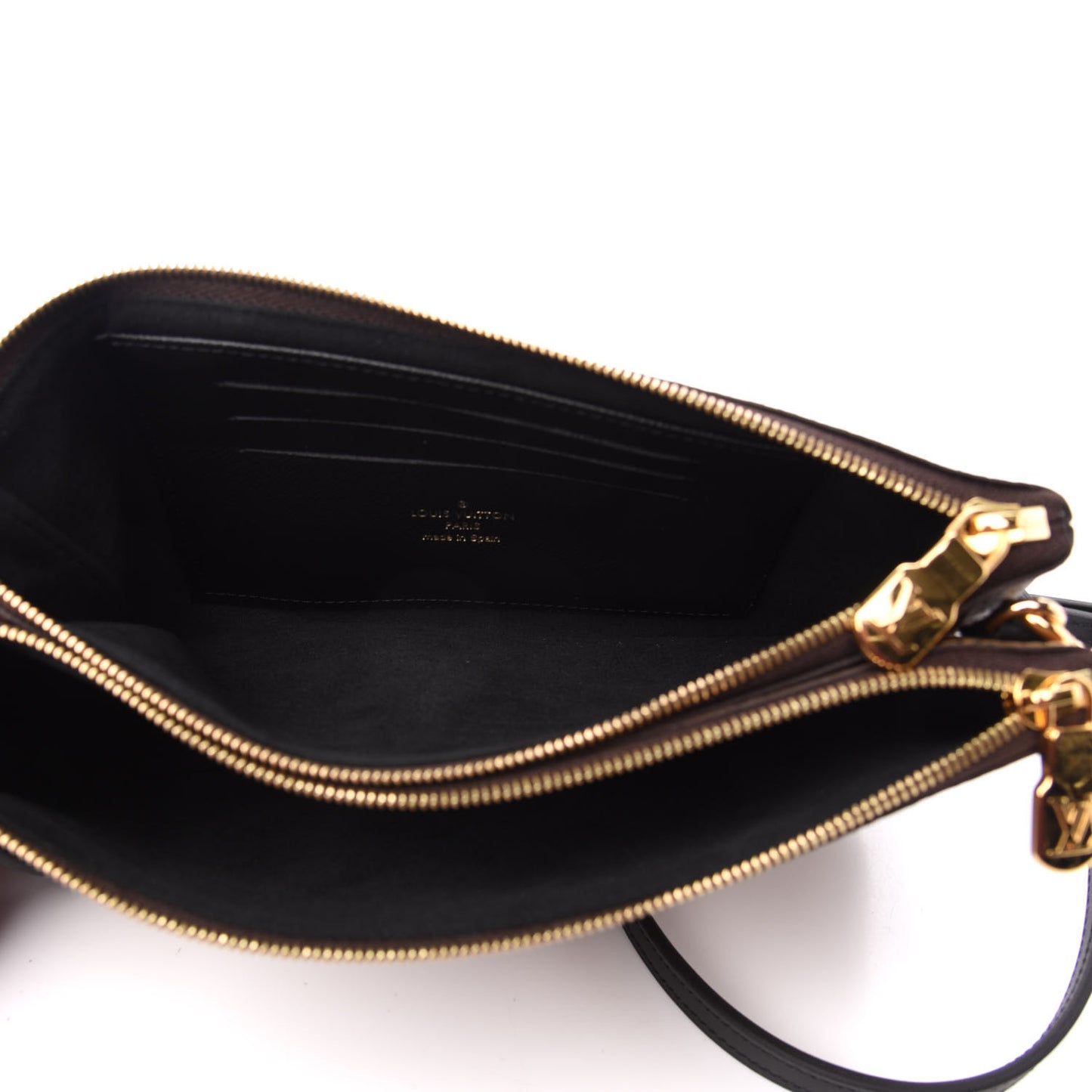 Reverse Monogram Giant Double Zip Pochette