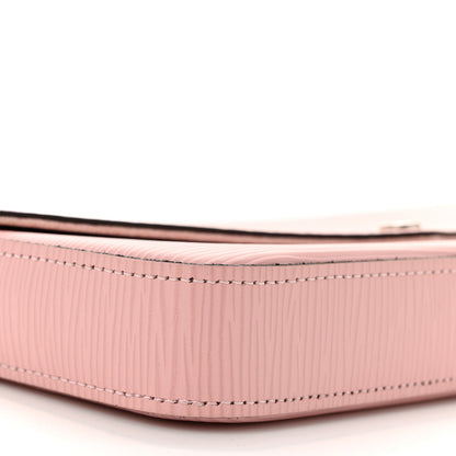 Louis Vuitton Epi Pochette Felicie Rose Ballerine 9 of 10