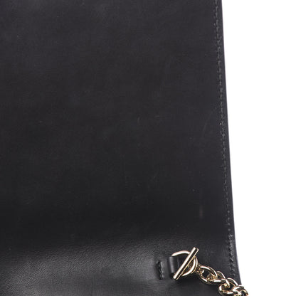 Gucci Guccissima Signature Bowy Chain Wallet Black 9 of 16