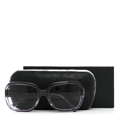 Chanel Quilted CC Mod Sunglasses 5124 Purple 7 of 7