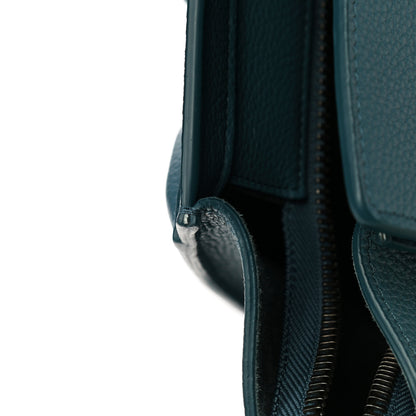 Celine Drummed Calfskin Micro Luggage Celadon 14 of 15