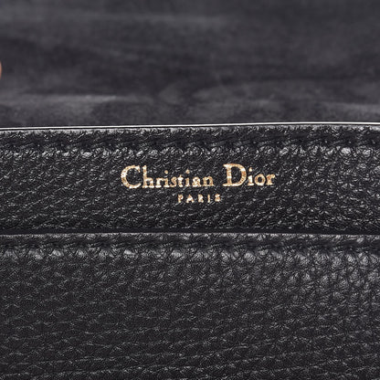 Christian Dior Grained Calfskin Dio(r)evolution Top Handle Flap Bag Black 6 of 8