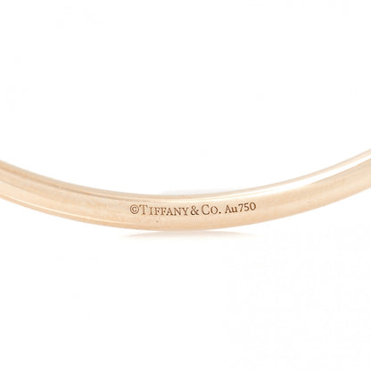 Tiffany 18K Rose Gold Black Onyx 8mm HardWear Ball Bypass Bracelet 3 of 4