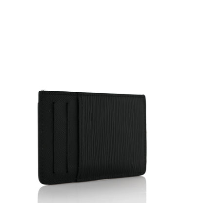 Louis Vuitton Epi Neo Porte-Cartes Card Holder Black 3 of 10