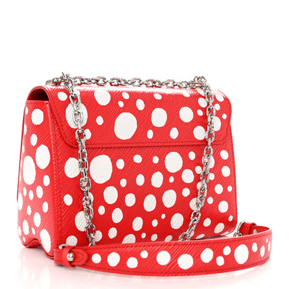Louis Vuitton LV X YK Epi Infinity Dots Twist Shoulder Bag MM Red 4 of 12