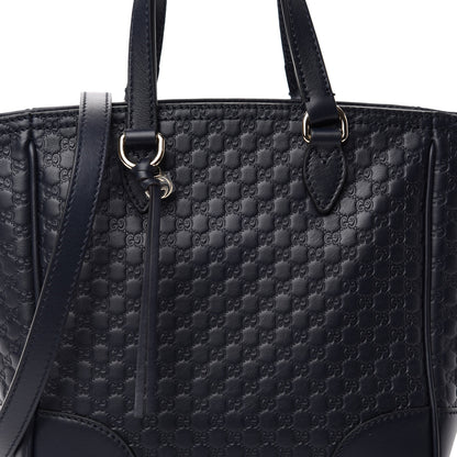 Gucci Microguccissima Small Bree Tote Navy 10 of 10