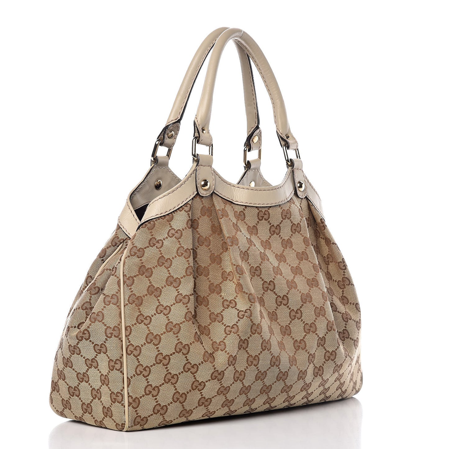Monogram Medium Sukey Tote Off White