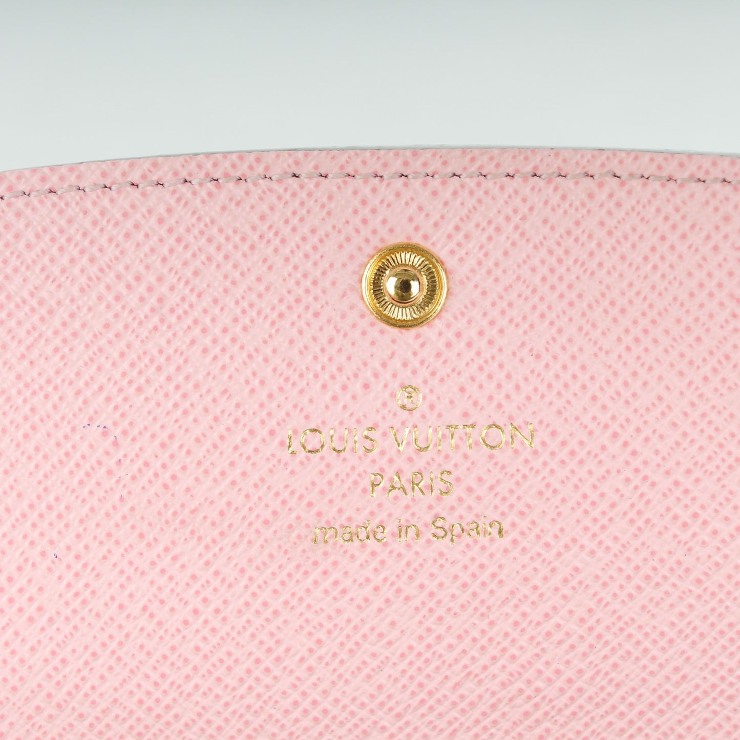 Monogram Emilie Wallet Rose Ballerine