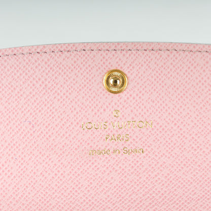 Louis Vuitton Monogram Emilie Wallet Rose Ballerine 6 of 8