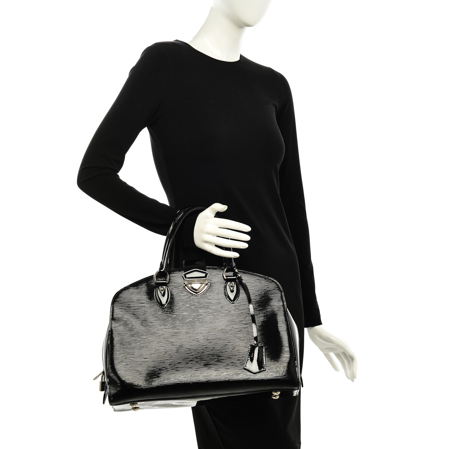 Louis Vuitton Electric Epi Pont-Neuf GM Black 2 of 7
