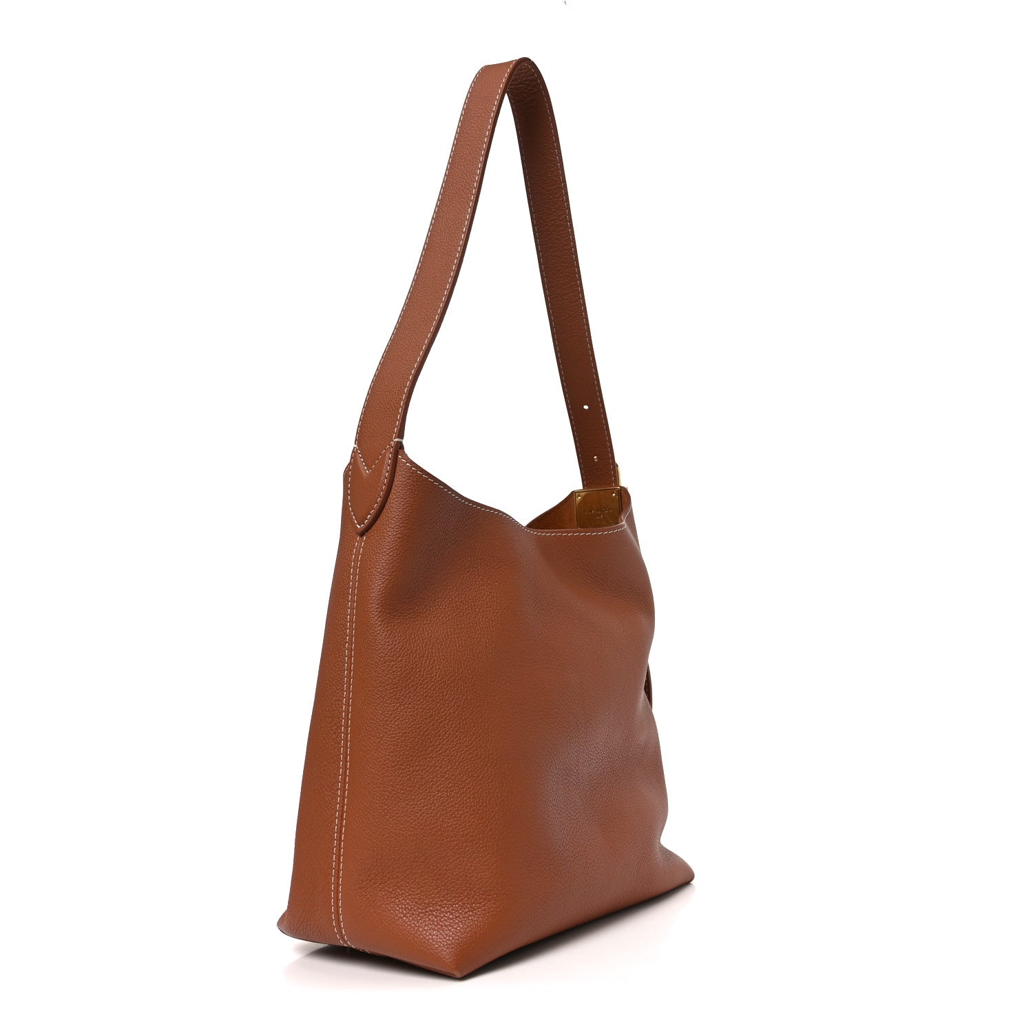 Louis Vuitton Grained Calfskin Low Key Hobo PM Cognac 4 of 10