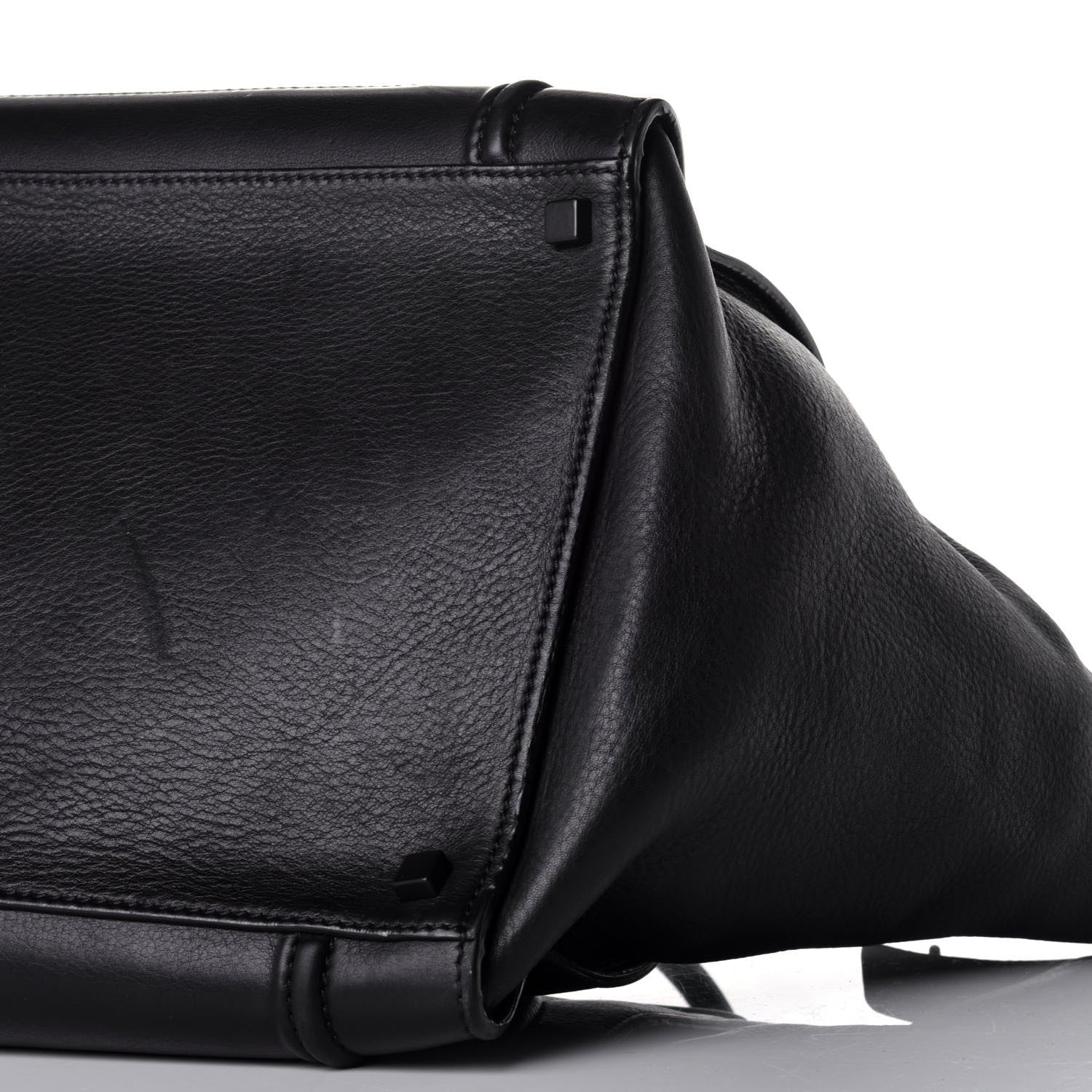 Celine Supple Calfskin Medium Phantom Luggage Black 9 of 9