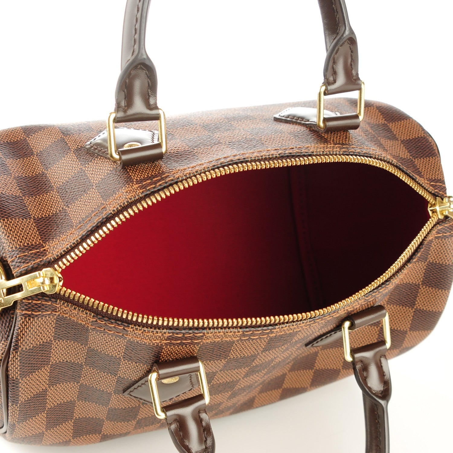 Louis Vuitton Damier Ebene Speedy Bandouliere 25 5 of 8