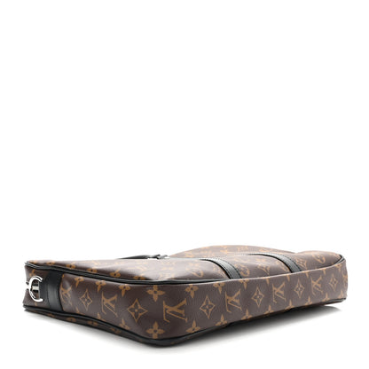 Louis Vuitton Monogram Macassar Porte-Documents Voyage PM 4 of 9